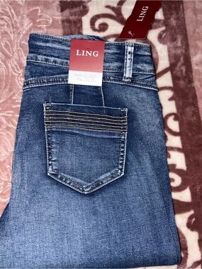 Women's Denim Bermuda Shorts in Blue